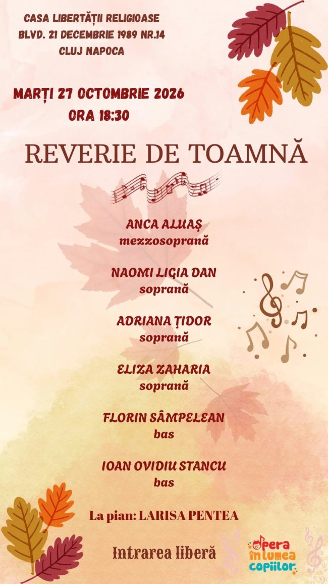 Őszi álmodozás – hangverseny
