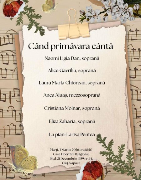 Când primăvara cântă