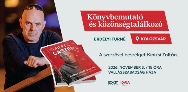 Robert C. Castel: Ködben rajzolt térképek – könyvbemutató